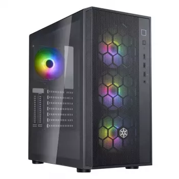 Caja de PC Silverstone FARA R1 PRO V2 Negra ATX Micro-ATX Mini-ITX 3 ventiladores de 120mm