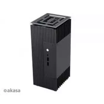 Caja de PC Akasa A-NUC45-M1B Mini-ITX Negra
