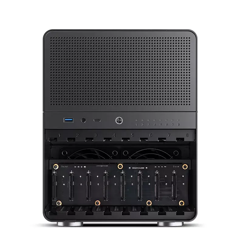 Caja de PC Jonsbo N3 Mini Tower Negra