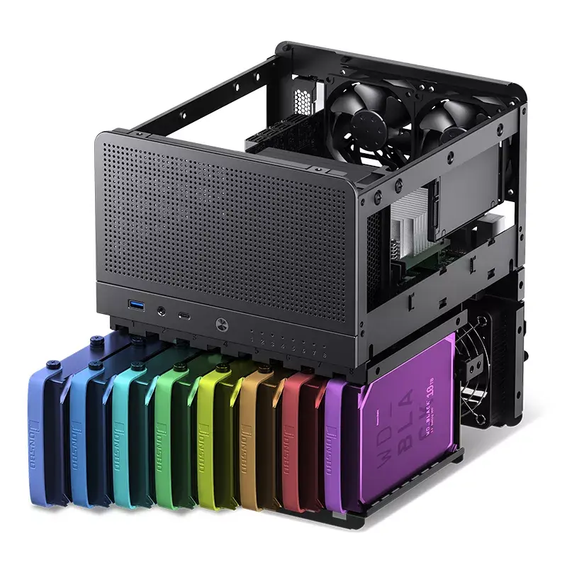 Caja de PC Jonsbo N3 Mini Tower Negra