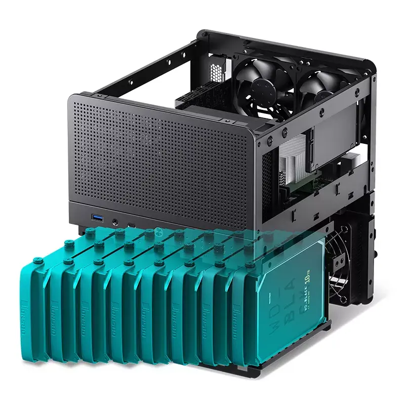 Caja de PC Jonsbo N3 Mini Tower Negra