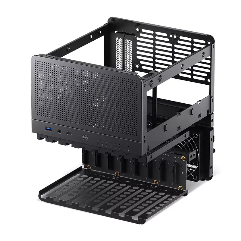 Caja de PC Jonsbo N3 Mini Tower Negra