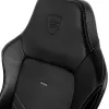 noblechairs HERO silla gaming, piel sintética PU, negro/blanco platino