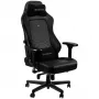 noblechairs HERO silla gaming, piel sintética PU, negro/blanco platino