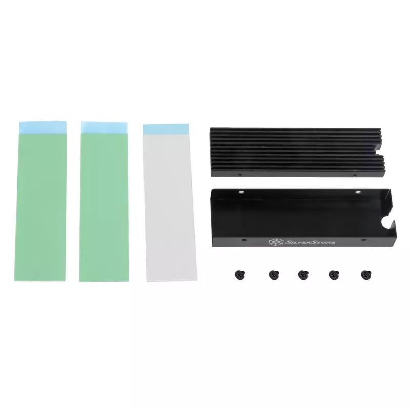 SilverStone SST-TP05 disipador para SSD M.2, negro