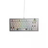 Glorious Gaming GMMK 3 PRO 75% Barebones Wired Silver - US, 75%, Cableado, USB, RGB LED, Plata