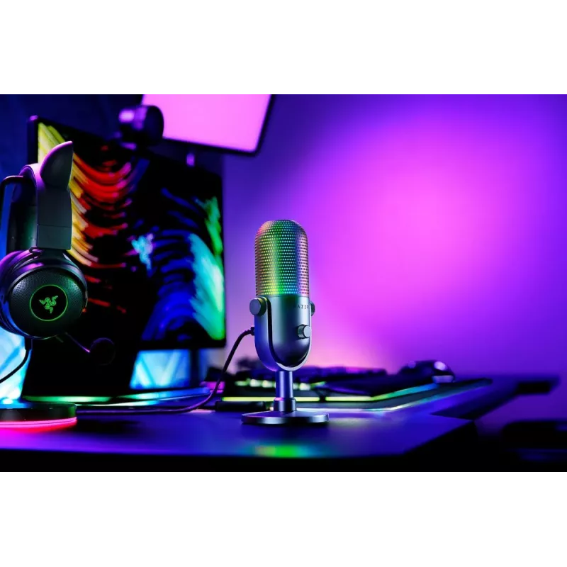 RAZER Seiren V3 Chroma Micrófono de mesa - Negro