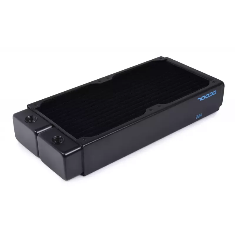 Alphacool NexXxoS HPE-45 Full Copper radiador de 240 mm, negro (14439)