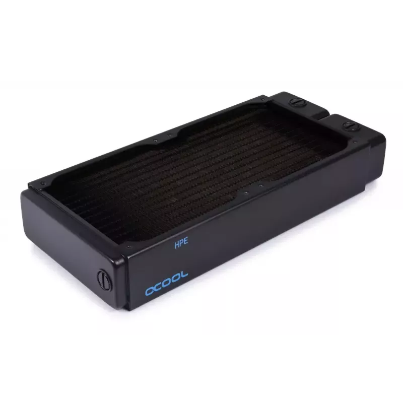 Alphacool NexXxoS HPE-45 Full Copper radiador de 240 mm, negro (14439)