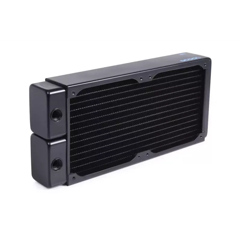 Alphacool NexXxoS HPE-45 Full Copper radiador de 240 mm, negro (14439)