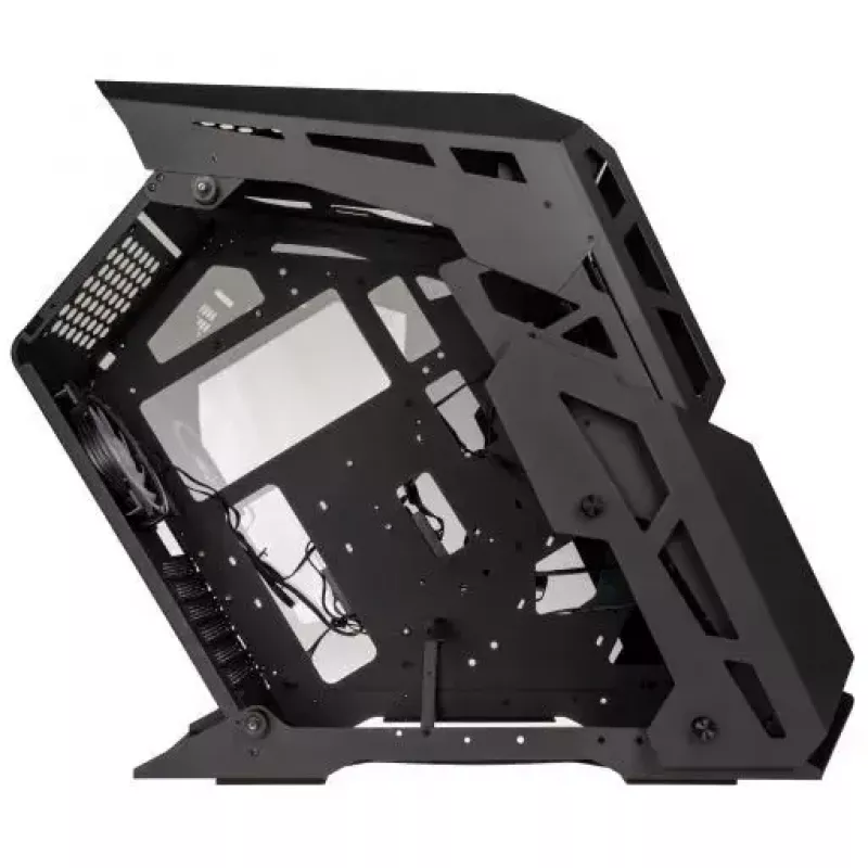 Caja PC Kolink Big Chungus Shredded Midi Tower negra