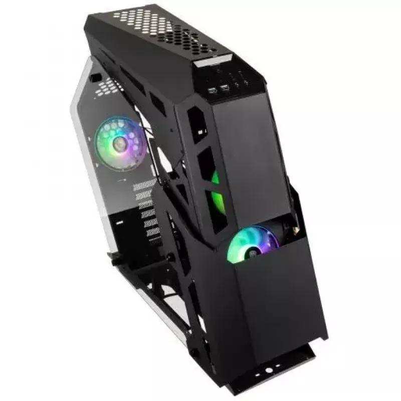 Caja PC Kolink Big Chungus Shredded Midi Tower negra