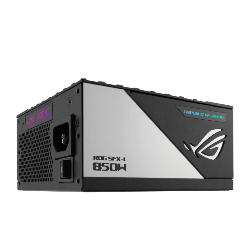 ASUS ROG Loki SFX-L 850W Platinum Fuente de alimentación 24 pines ATX Negra, Plata