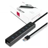 Axagon HUE-SA7BP 7x USB 3.0 HUB DE CARGA ALU negro incl. fuente de alimentación