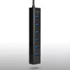 Axagon HUE-SA7BP 7x USB 3.0 HUB DE CARGA ALU negro incl. fuente de alimentación