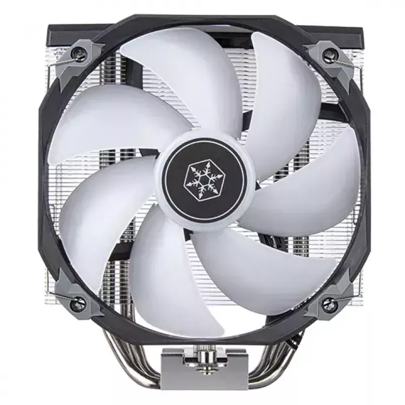 SilverStone Argon SST-ARV140-ARGB disipador de aire para CPU, 14 cm, ARGB, negro/gris