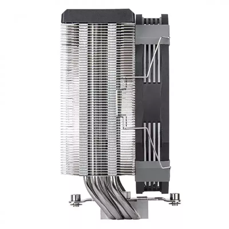 SilverStone Argon SST-ARV140-ARGB disipador de aire para CPU, 14 cm, ARGB, negro/gris