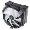 SilverStone Argon SST-ARV140-ARGB disipador de aire para CPU, 14 cm, ARGB, negro/gris