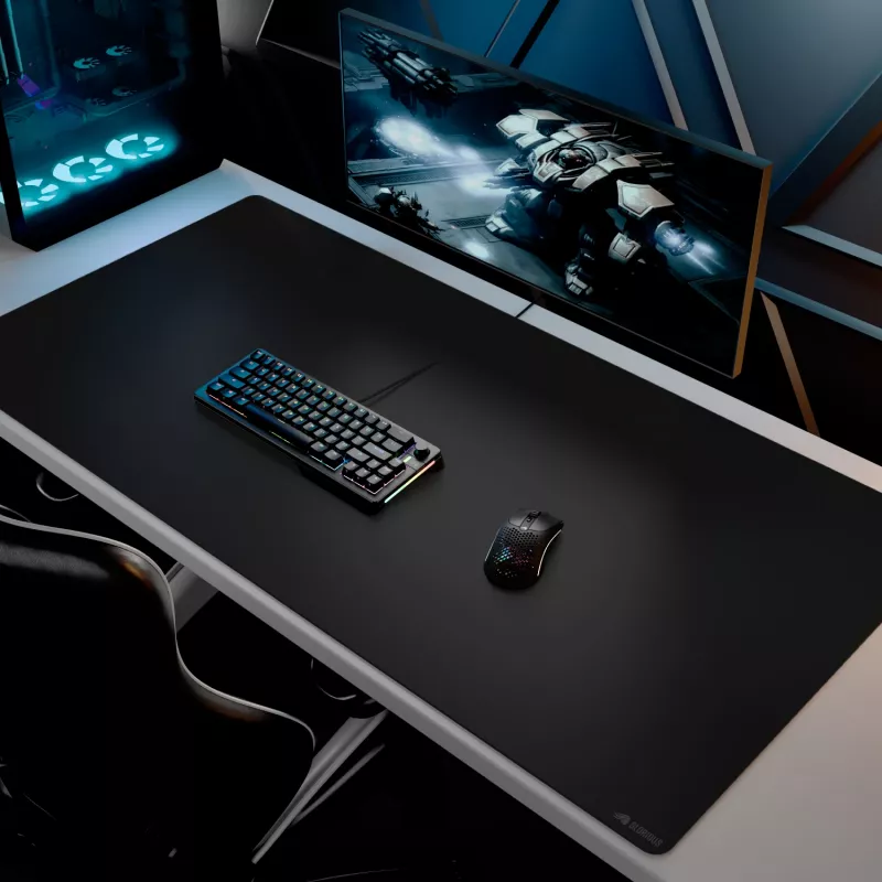 Glorious Gaming Alfombrilla de ratón 2 3XL - Sin bordes - Negra