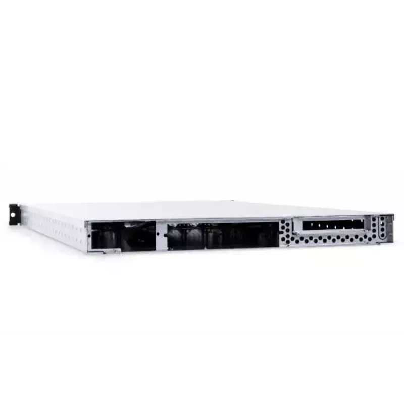 Alphacool ES 1U Caja de servidor rack de 19 pulgadas, preparada para refrigeración líquida, Negro/Gris