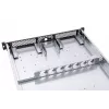 Alphacool ES 1U Caja de servidor rack de 19 pulgadas, preparada para refrigeración líquida, Negro/Gris