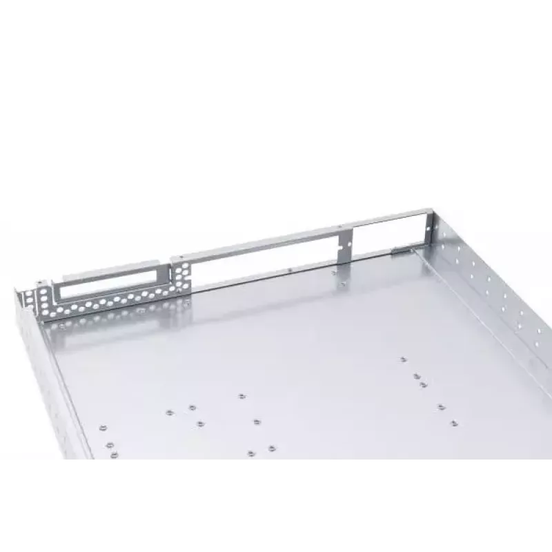 Alphacool ES 1U Caja de servidor rack de 19 pulgadas, preparada para refrigeración líquida, Negro/Gris