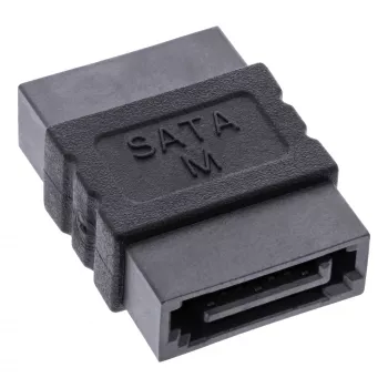 Adaptador de extensión de cable SATA conector hembra / conector hembra InLine 27700A