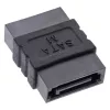 Adaptador de extensión de cable SATA conector hembra / conector hembra InLine 27700A