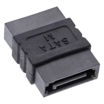Adaptador de extensión de cable SATA conector hembra / conector hembra InLine 27700A