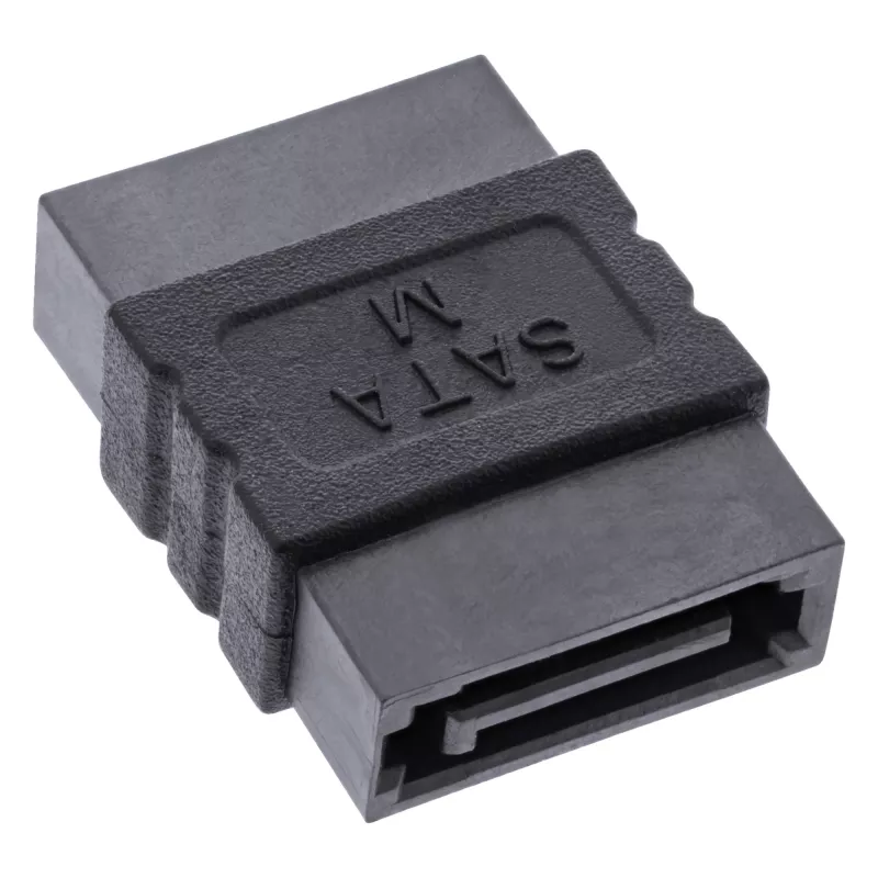Adaptador de extensión de cable SATA conector hembra / conector hembra InLine 27700A