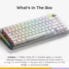 Glorious Gaming GMMK 3 PRO HE 75% prebuilt inalámbrico Silver - US
