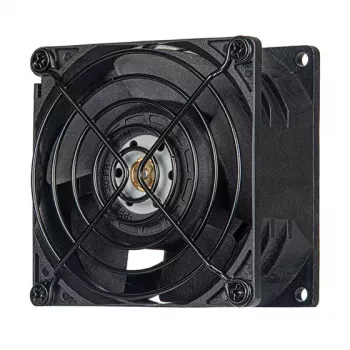 Silverstone FHS 80X – ventilador de 8 cm, negro, 83,66 cfm, 50,77 mmH2O