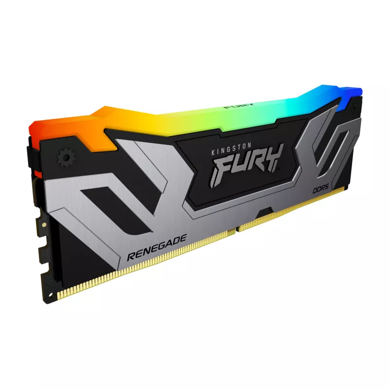 Kingston Technology FURY 48GB 8400MT/s DDR5 CL40 CUDIMM (Kit de 2) Renegade RGB Silver XMP
