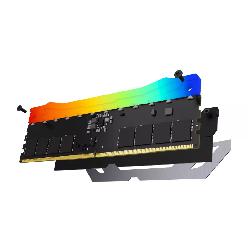 Kingston Technology FURY 48GB 8400MT/s DDR5 CL40 CUDIMM (Kit de 2) Renegade RGB Silver XMP