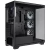 Carcasa de PC Kolink Unity Peak ARGB torre Midi negra