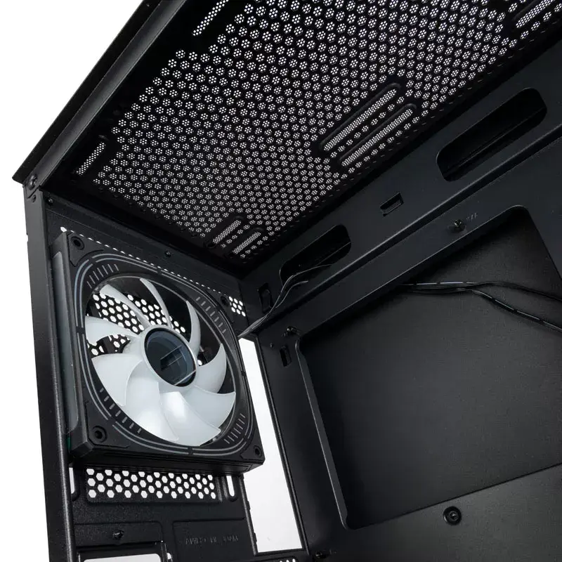 Carcasa de PC Kolink Unity Peak ARGB torre Midi negra