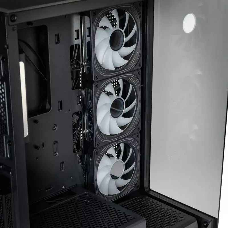 Carcasa de PC Kolink Unity Peak ARGB torre Midi negra