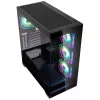 Carcasa de PC Kolink Unity Peak ARGB torre Midi negra