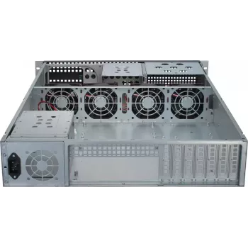 Carcasa para servidor Inter-Tech 2U-2129N rack negro, plata