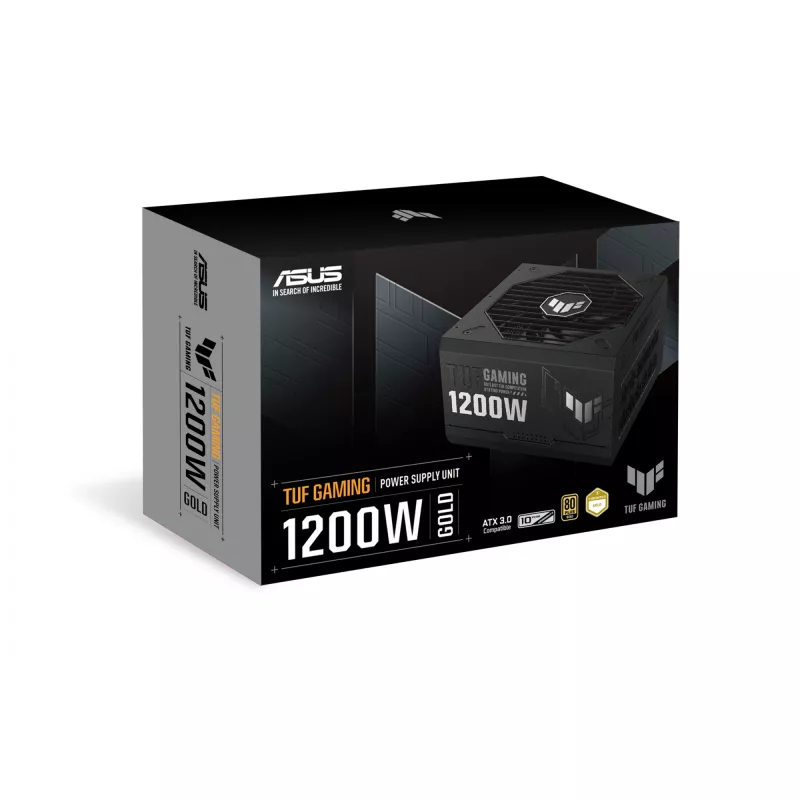 ASUS TUF GAMING 1200W Gold fuente de alimentación 20+4 polos ATX ATX negra