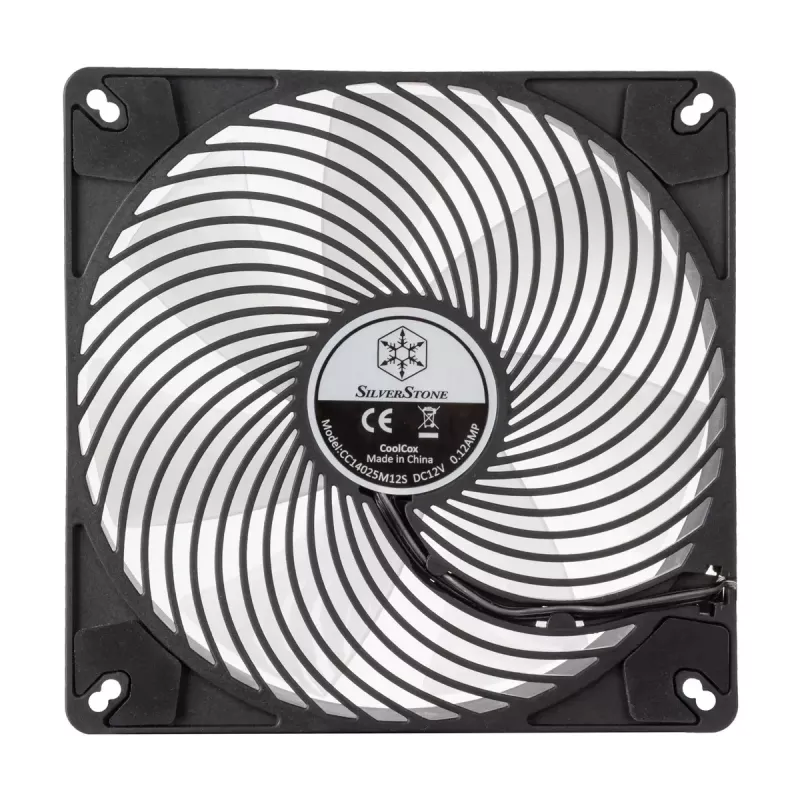 Ventilador de caja SilverStone Air Penetrator 140i ARGB, 140 mm, negro, SST-AP140I-ARGB