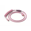 Cable espiral Glorious Gaming rosa 1,37 m