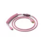 Cable espiral Glorious Gaming rosa 1,37 m