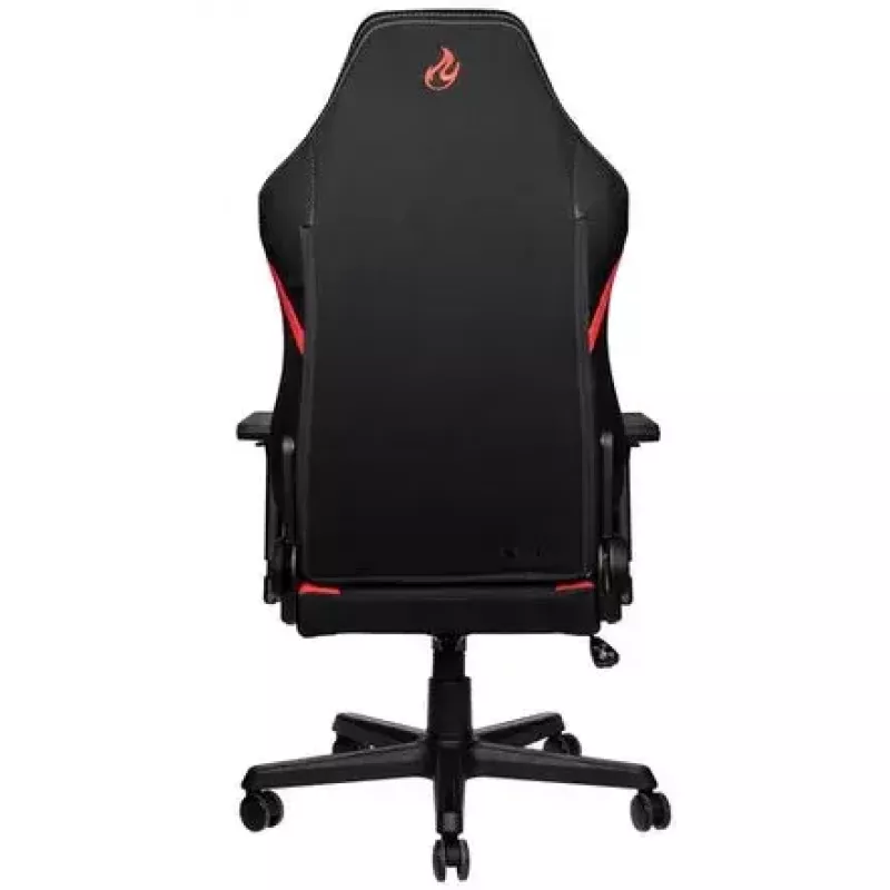 Nitro Concepts X1000 NC-X1000-BR silla gaming, en forma de T, con inclinación, Inferno Red