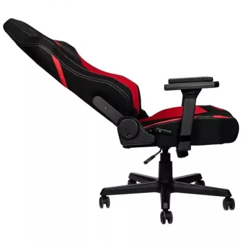 Nitro Concepts X1000 NC-X1000-BR silla gaming, en forma de T, con inclinación, Inferno Red