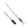 LED de alimentación de placa base / HDD InLine, azul, 5 mm, 0,8 m