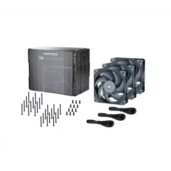 Ventilador Phanteks PH-F120T30 120 mm para carcasa de PC gris 3 uds.