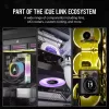 Ventilador Corsair iCUE LINK RX120 RGB 12 cm 400-2100 rpm rodamiento magnético