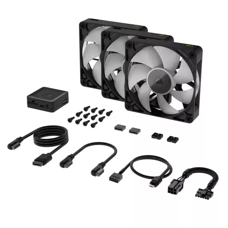 Ventilador Corsair iCUE LINK RX120 RGB 12 cm 400-2100 rpm rodamiento magnético