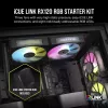 Ventilador Corsair iCUE LINK RX120 RGB 12 cm 400-2100 rpm rodamiento magnético